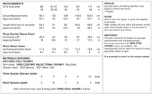 Load image into Gallery viewer, King Cole Chunky Knitting Pattern - Ladies Ribbed Jackets (4883)