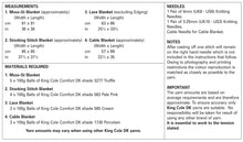 Load image into Gallery viewer, King Cole Double Knitting Pattern - Blankets (5333)