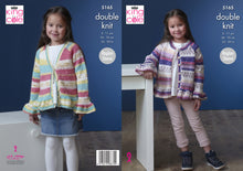 Load image into Gallery viewer, https://images.esellerpro.com/2278/I/151/419/king-cole-double-knit-knitting-pattern-girls-cardigans-5165.jpg