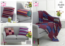 Load image into Gallery viewer, King Cole Double Knitting Pattern - Interior Accessories (5151)