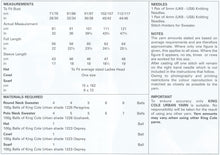 Load image into Gallery viewer, King Cole Urban Knitting Pattern - Sweaters Hat Cowl &amp; Snood (4328)
