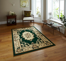 Load image into Gallery viewer, http://images.esellerpro.com/2278/I/105/035/marrakesh-traditional-floral-design-rug-dark-green.jpg