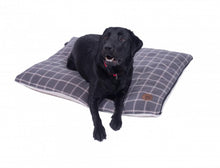 Load image into Gallery viewer, https://images.esellerpro.com/2278/I/174/624/petface-grey-window-pane-check-pillow-mattress-dog-bed-4.jpg
