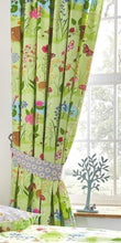 Load image into Gallery viewer, Portfolio Kids Club Bluebell Woods Pair of Lined Curtains 66” x 54”